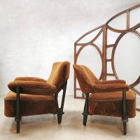Vintage Dutch design lounge set chairs fauteuil Theo Ruth Artifort