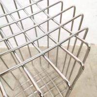 vintage minimalism wire stool grafisch kruk draad
