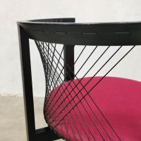 retro 1980s Danish design chair one of a kind webbing