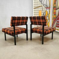 Retro vintage Dutch design minimalism lounge fauteuils