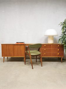 Swedish design bureau vintage modular desk cabinet Bodafors
