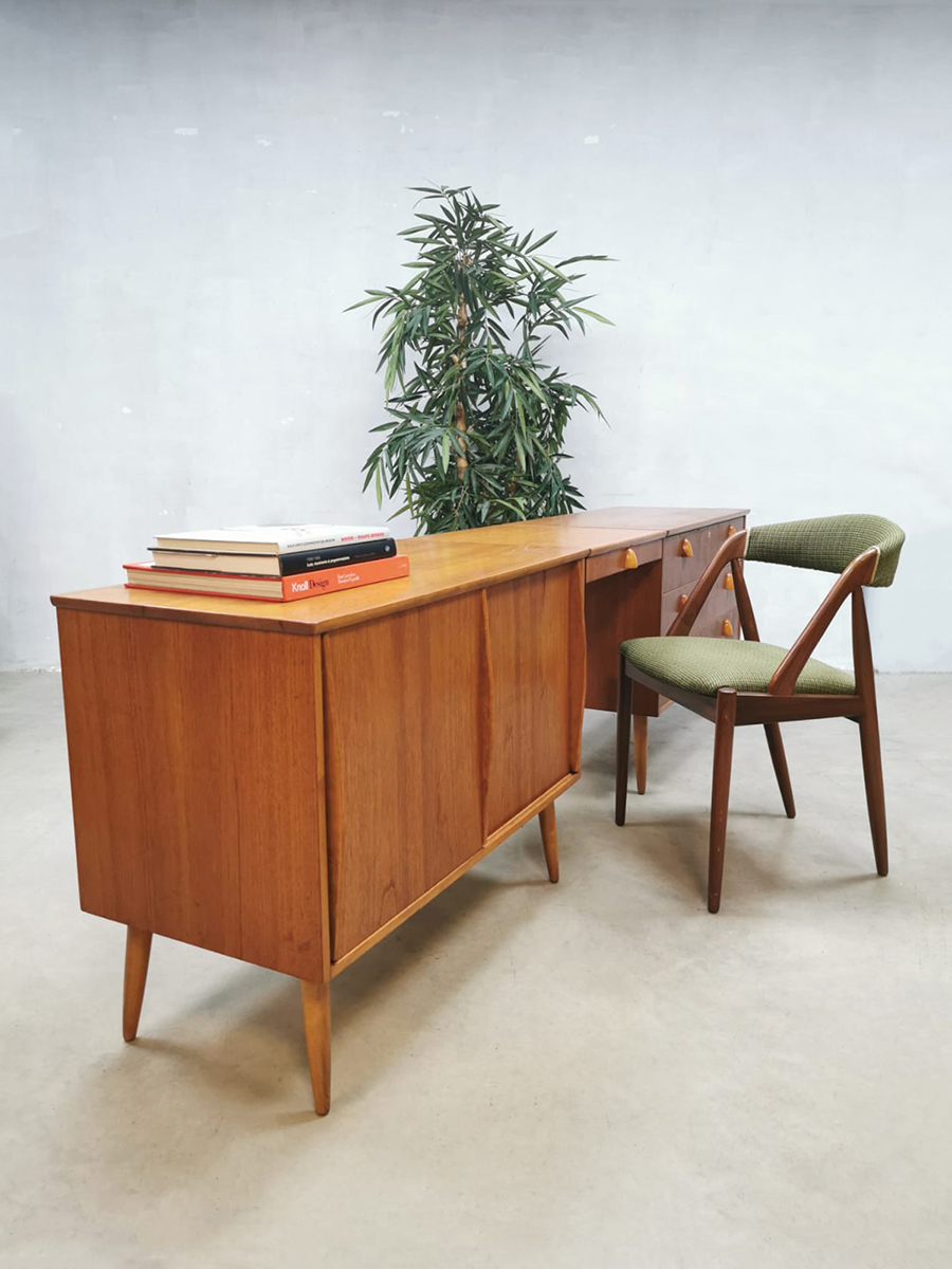 Swedish vintage design desk cabinet bureau Bertil Fridhagen Bodafors