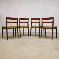 Vintage 1960s design Sweden eetkamerstoelen diner chairs Nils Jonsson