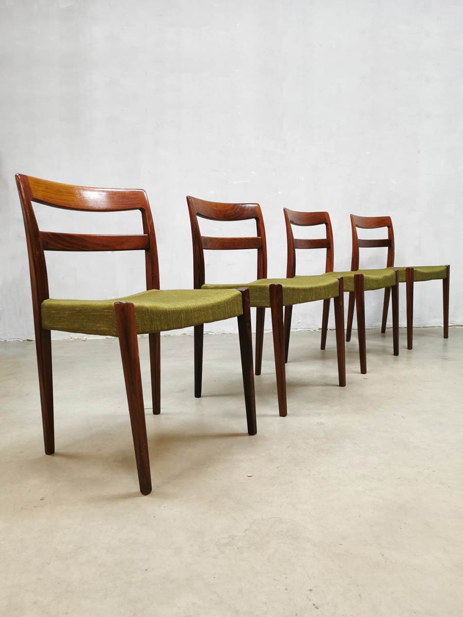 Vintage Swedish design dining chairs eetkamerstoelen Nils Jonsson Troeds