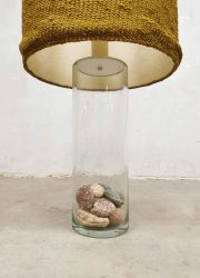 Vintage design glass table lamp tafellamp Natural Rocks