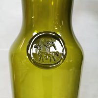 Gulvvase vintage glass bottle vase Danish design