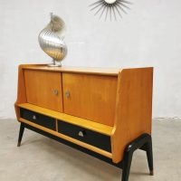 vintage Scandinavian design sideboard cabinet kast teak