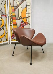 Dutch design Artifort easy chair Pierre Paulin F437 Orange Slice