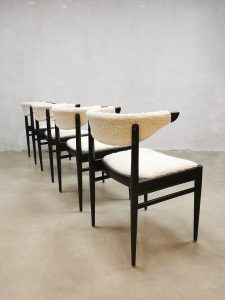 dutch vintage design sixties chairs stoelen sheepskin Louis van Teeffelen AWA