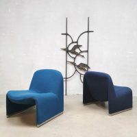 Vintage design lounge chair fauteuil Alky Giancarlo Piretti Artifort