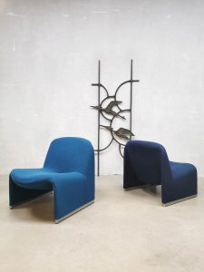 Vintage design lounge chair fauteuil Alky Giancarlo Piretti Artifort