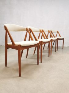 Vintage dining chairs eetkamerstoelen Kai Kristiansen Schou Andersen