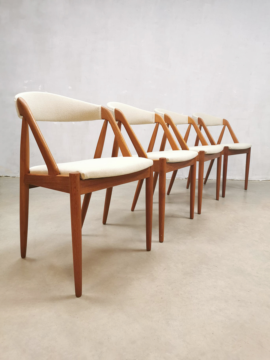 Vintage dining chairs Kai Kristiansen Schou Andersen