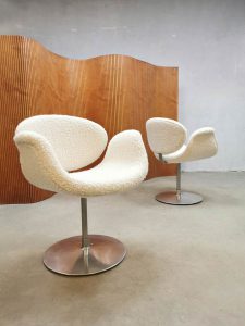 Dutch design Artifort Pierre Paulin little tulip chairs