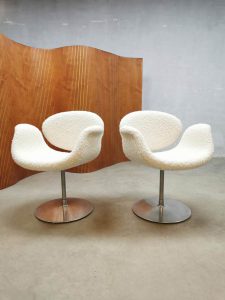 Vintage Dutch design Artifort Pierre Paulin Tulip chairs