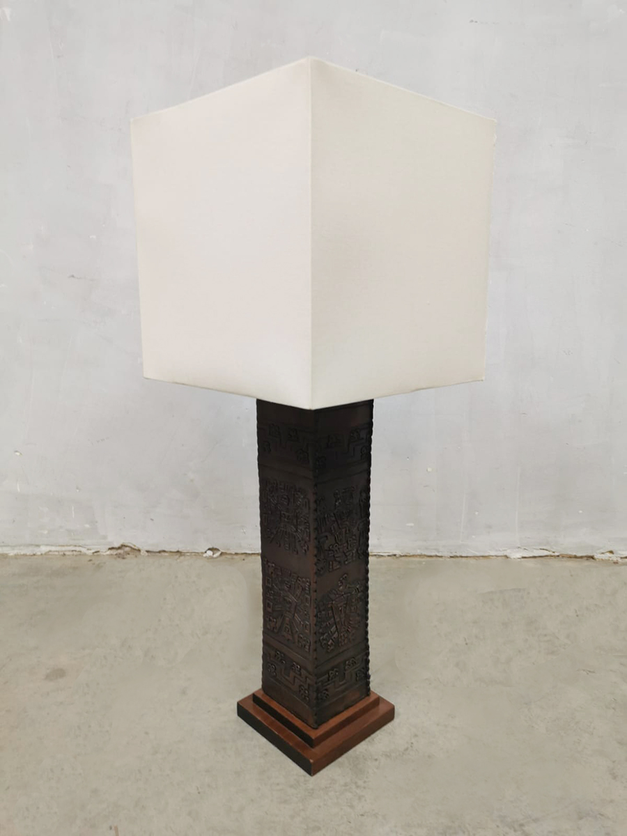 Vintage design table lamp Pazmino for Muebles de Estilo