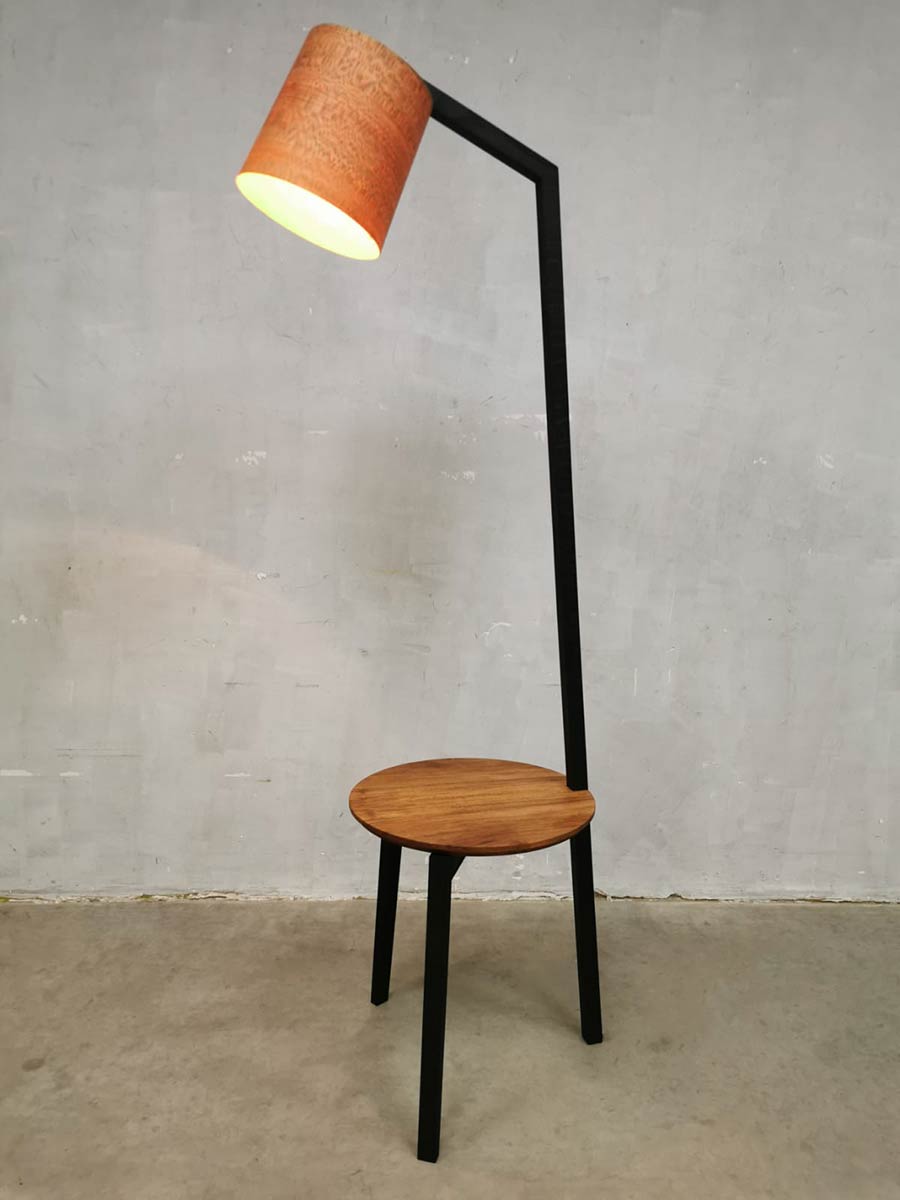 New Dutch design side table lamp Erik Hoedemakers 'duo tone'