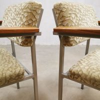 dining arm chairs eetkamerstoelen Gijs van der Sluis nr. 33 midcentury Dutch design