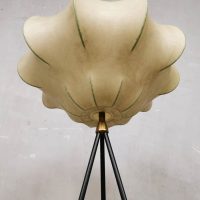 Vintage design 'Cocoon' tripod floor lamp vloerlamp Castiglioni style
