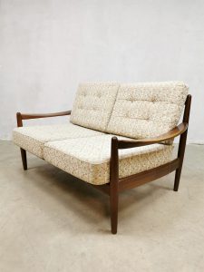 Midcentury Danish design two seat sofa twee zits bank Grete Jalk vintage