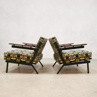 Midcentury Nederlands ontwerp zitstoel