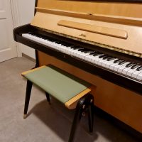 Midcentury vintage design piano 1957 Sauter Germany