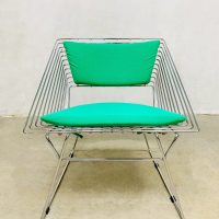 Danish design wire chairs lounge fauteuils Fritz Hansen Verner Panton