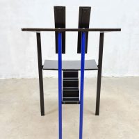 Vintage German design Memphis chair eetkamerstoel Karl Friedrich Förster for KFF 'Trix'