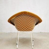 Vintage draadstoel Knoll International design Diamond wire chair Harry Bertoia 421