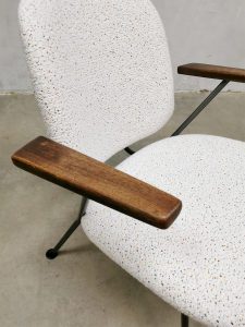 Midcentury Dutch design armchairs lounge stoelen Gispen Kembo