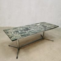Vintage design marble coffee table marmer salontafel