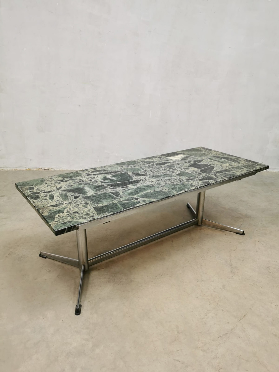 Vintage design marble coffee table marmer salontafel