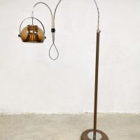 Midcentury Dutch vintage design arc globe floorlamp vloerlamp Dijkstra