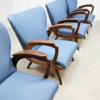 vintage armchairs Danish Scandinavian style midcentury design stoelen fauteuils