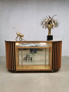Vintage display cabinet shop counter vitrinekast toonbank Müller & Meissner
