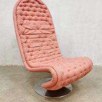 Vintage Danish design easy chair Verner Panton Fritz Hansen