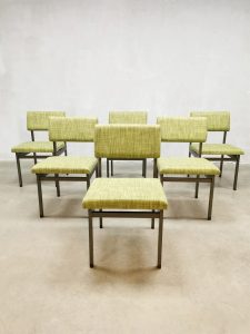 vintage dutch design dinner chairs Pali Webe Louis van Teeffelen