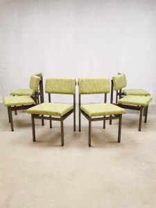 vintage dutch design dinner chairs Pali Webe Louis van Teeffelen