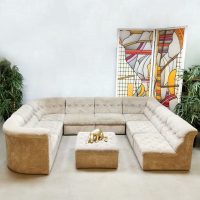 Vintage modular sofa seating elements modulaire bank Laausser XXL