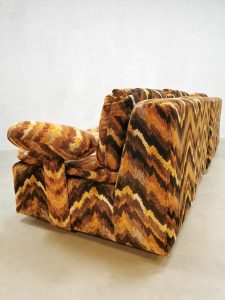 Vintage design modular sofa modulaire bank kleurrijk patroon