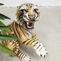 midcentury tiger tijger keramiek ceramic art object