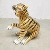 midcentury tiger tijger keramiek ceramic art object