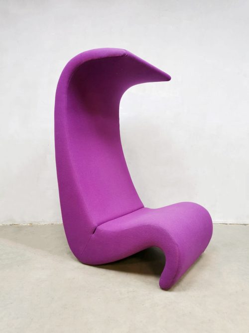 vintage design Amoebe highback chair Verner Panton fauteuil Vitra