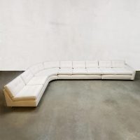 Midcentury design bank sofa Artifort Geoffrey Harcourt XXL lounge set