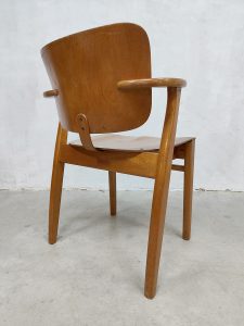 Vintage Finnish design wooden chair stoel