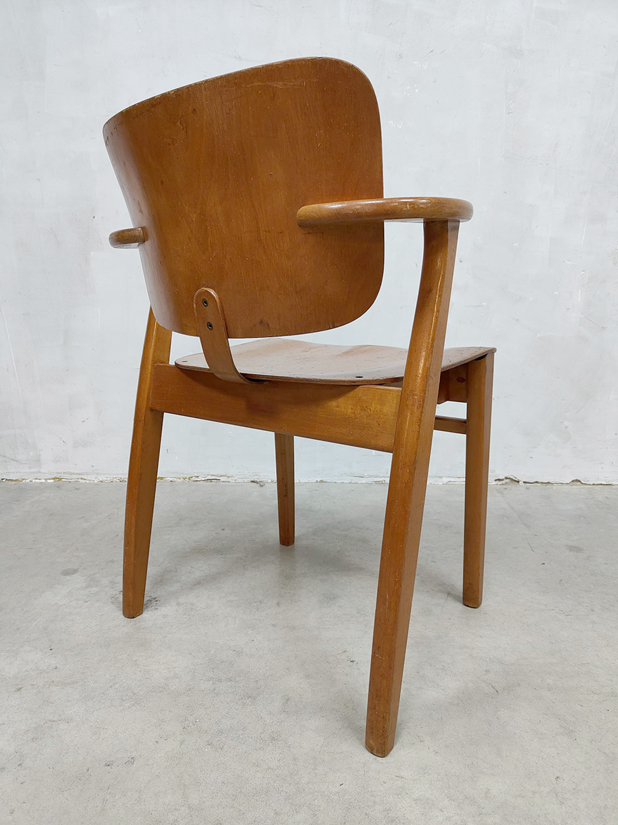 defect Perforeren Schaap Vintage Finnish design wooden chair stoel | Bestwelhip