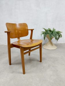 Vintage Finnish design wooden chair