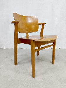 Midcentury vintage Finnish design wooden chair