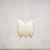 Vintage midcentury 'cocoon' hanglamp pendant light