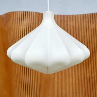 Vintage midcentury 'cocoon' hanglamp pendant light Castiglioni style